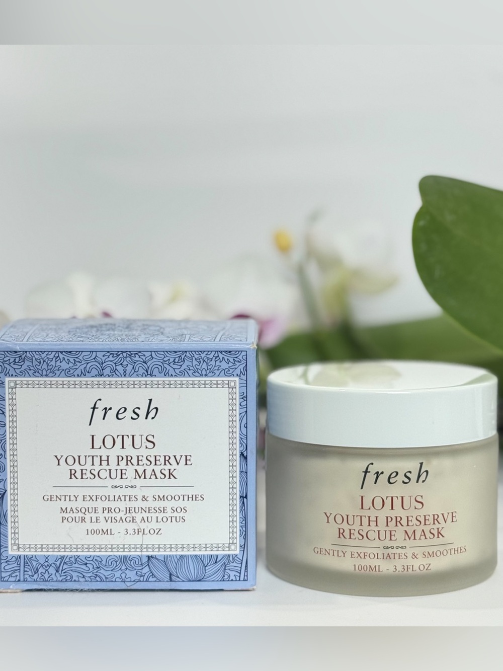 Fresh Lotus Youth Preserve Rescue Mask 3.3 oz NEW SEALED $72 Retail